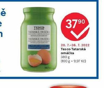 Tesco Tesco tatarská omáčka nabídka