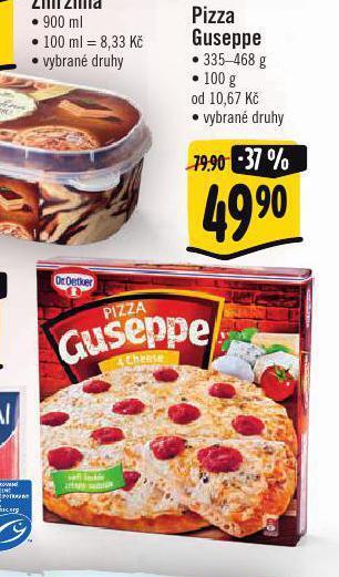 Albert Pizza guseppe nabídka