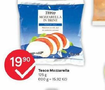 Tesco Mozzarella nabídka