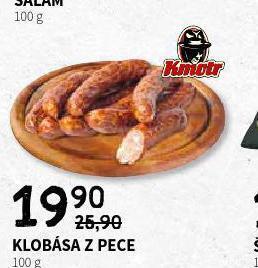 Terno Klobása z pece nabídka