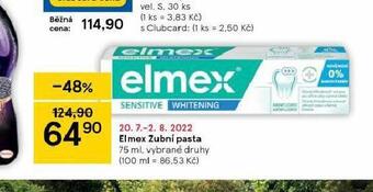Tesco Elmex zubní pasta nabídka