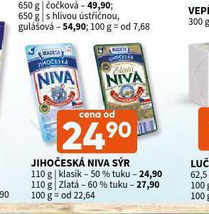 Terno Jihočeská niva klasik 50% nabídka