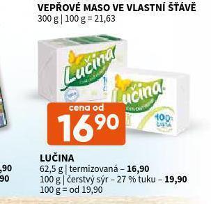 Terno Lučina čerstvý sýr nabídka