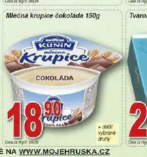 Lidl Mléčná krupice čokoláda nabídka