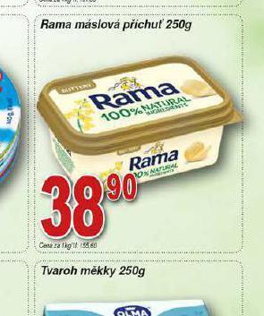 Lidl Rama máslová příchuť nabídka