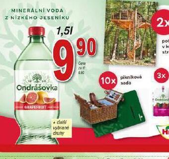 Lidl Ondrášovka ochucená nabídka