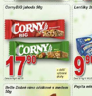 Lidl Corny big jahoda nabídka