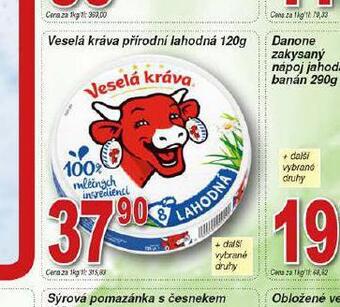 Lidl Veselá kráva přírodní lahodná nabídka