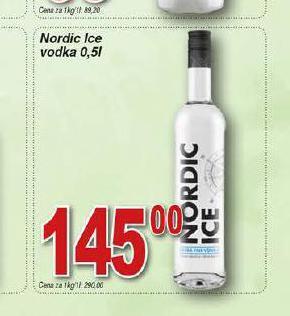 Lidl Nordic ice vodka nabídka