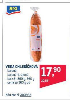 Makro Veka chlebíčková nabídka