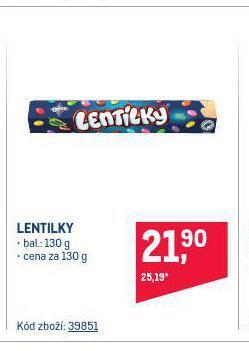 Makro Lentilky nabídka