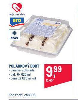 Makro Polárkový dort nabídka