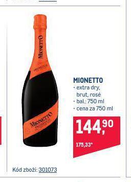 Makro Mionetto nabídka