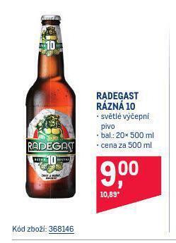 Makro Pivo radegast nabídka