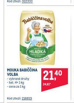 Makro Babiččina volba mouka nabídka