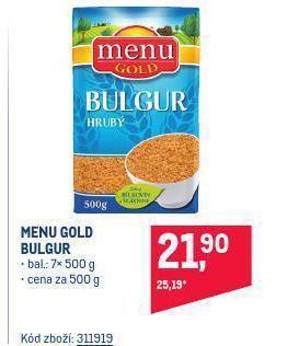 Makro Bulgur nabídka