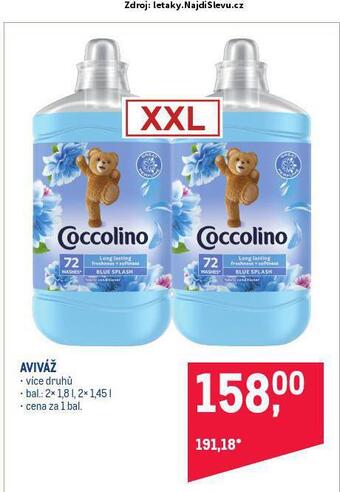 Makro Coccolino aviváž nabídka