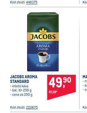 Makro Káva jacobs nabídka
