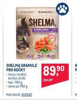 Makro Shelma granule pro kočky nabídka