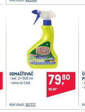 Makro Pulirapid odmašťovač nabídka