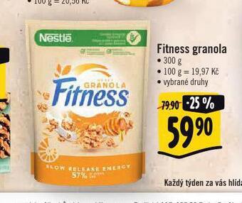 Albert Fitness granola nabídka