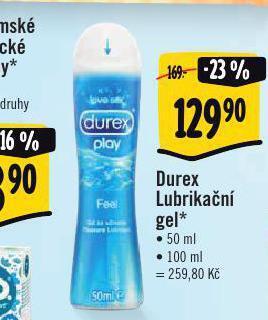 Albert Durex lubrikační gel nabídka