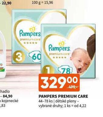 Terno Pampers dětské plenky nabídka