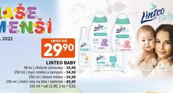 Terno Linteo baby mycí mléko a šampon nabídka
