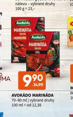 Terno Avokádo marináda nabídka