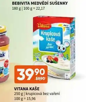 Terno Vitana kaše krupicová bez vaření nabídka