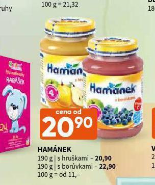 Terno Hamánek s borůvkami nabídka