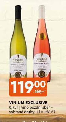 Terno Vinium exclusive nabídka