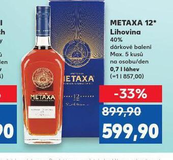 Kaufland Metaxa 12* nabídka