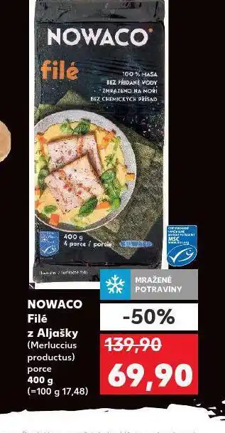Kaufland Nowaco filé nabídka
