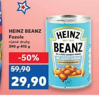 Kaufland Heinz beanz fazole nabídka
