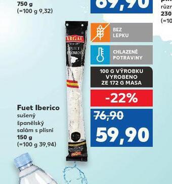 Kaufland Fuet iberico nabídka