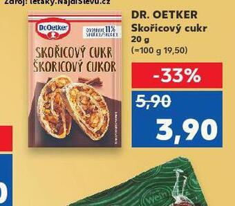 Kaufland Dr. oetker skořicový cukr nabídka
