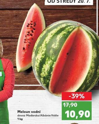 Kaufland Meloun vodní nabídka