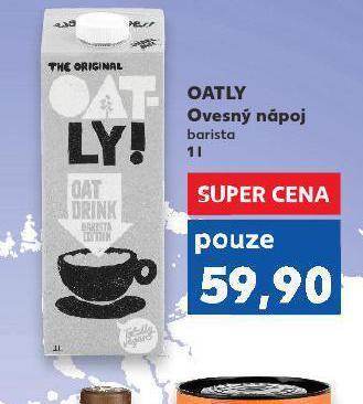Kaufland Oatly ovesný nápoj nabídka