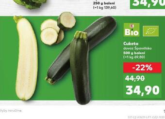 Kaufland Cuketa nabídka