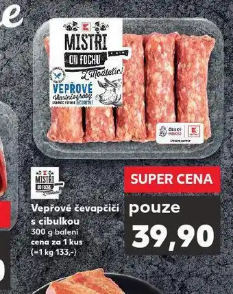 Kaufland Vepřové čevapčiči nabídka