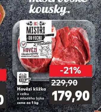 Kaufland Hovězí kližka nabídka
