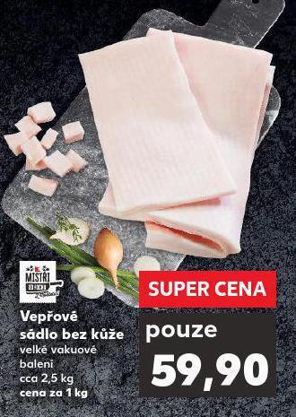 Kaufland Vepřové sádlo nabídka