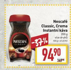 Billa Káva nescafé nabídka