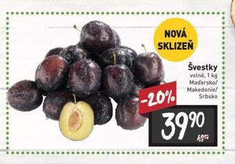 Billa Švestky nabídka