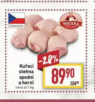Billa Kuřecí stehna spodní nabídka