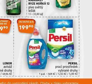 Terno Persil prací prostředek nabídka