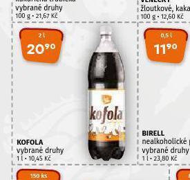 Terno Kofola nabídka