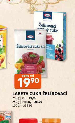 Terno Labeta cukr želírovací 4:1 nabídka