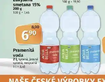 Coop Pramenitá voda nabídka